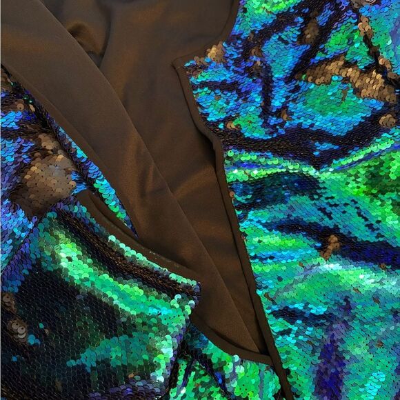 Lularoe Sequin Stunning Open Front Jacket - Picture 10 of 11
